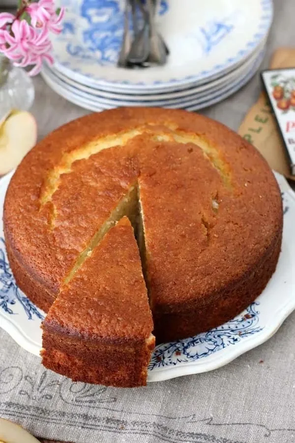 Gâteau au yaourt moelleux, parfait pour un goûter gourmand et savoureux.