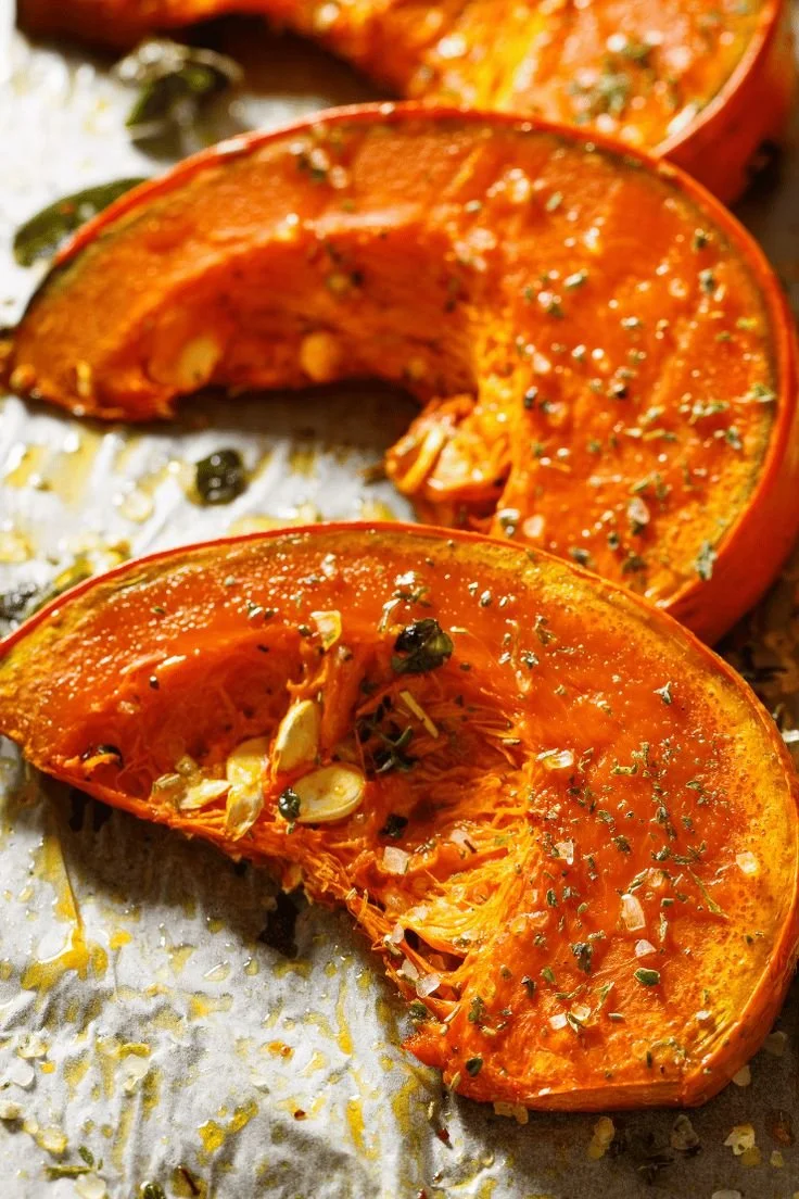 Potiron rôti au four, plat savoureux et sans gluten