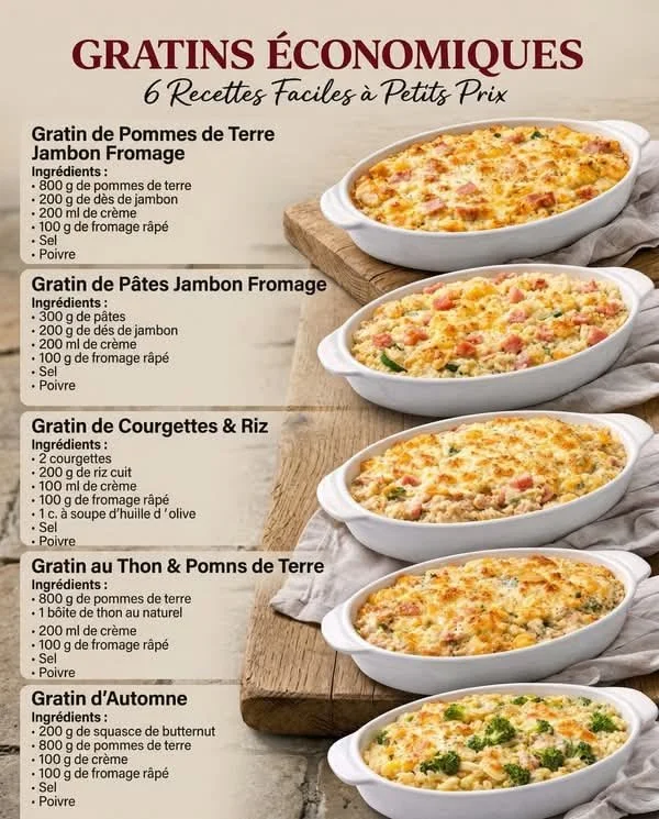 Recettes faciles à faire pour des repas savoureux et rapides à préparer.